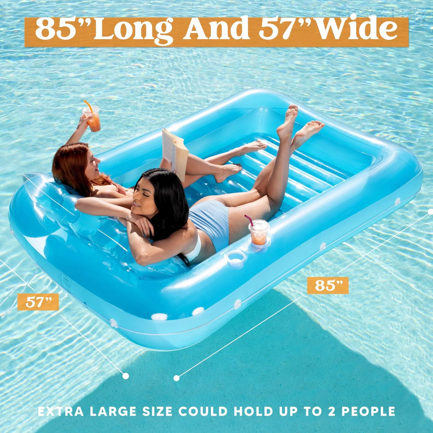 Inflatable Tanning Pool Lounger