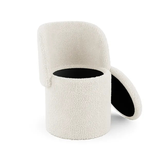 Storage Footstool Chair