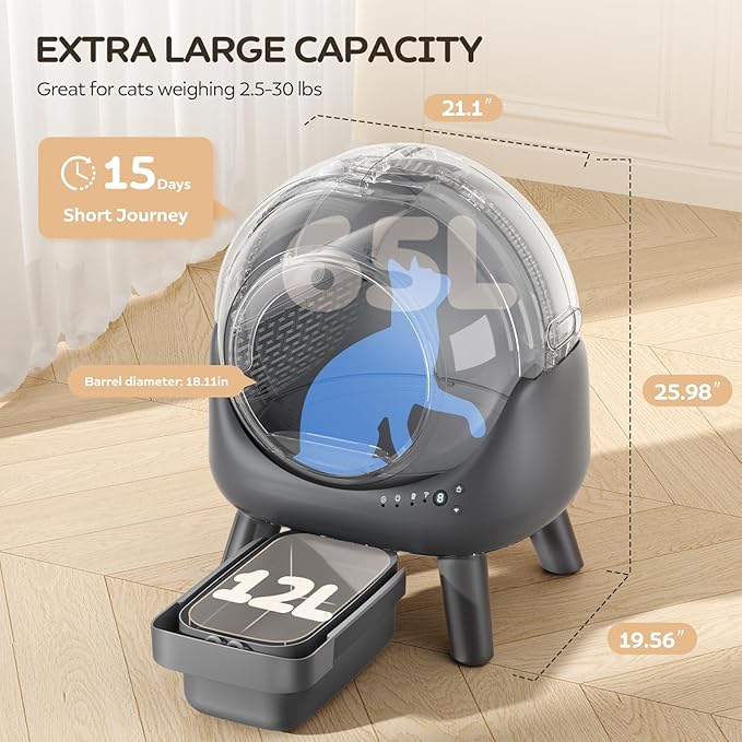 Self Cleaning Litter Box