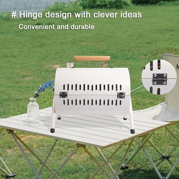 Portable Tabletop Charcoal Grill