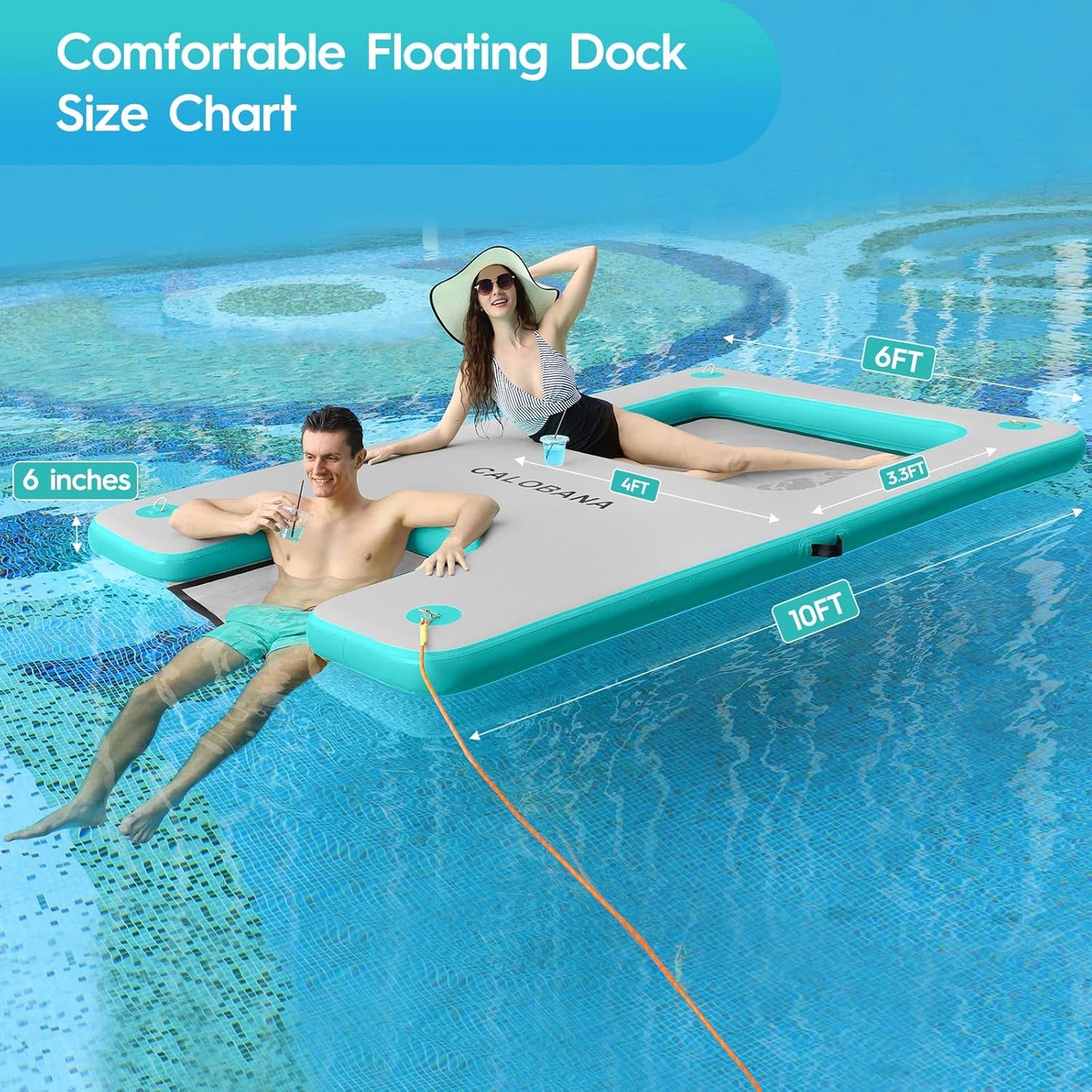 Inflatable Floating Dock