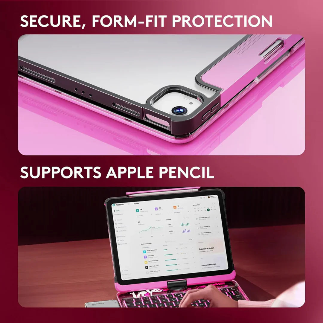 360 Transparent Ipad Keyboard