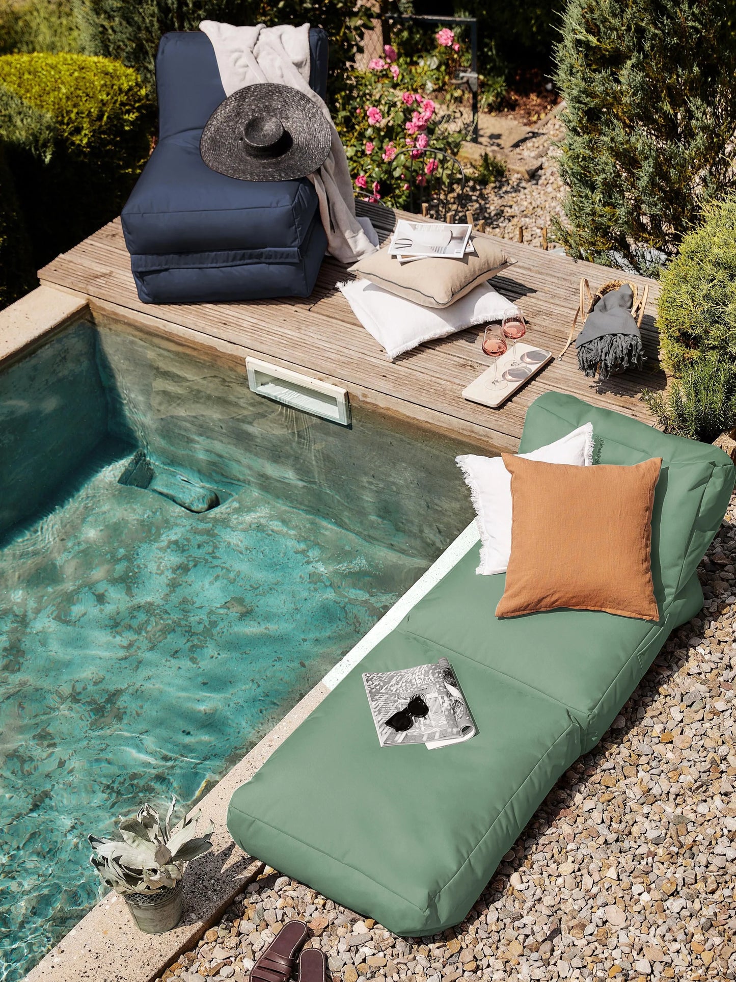 Pop Up Convertible Garden Chair