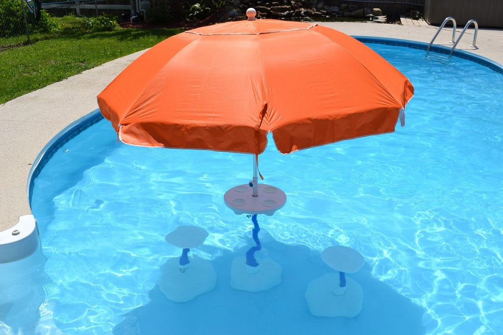 Swimming Pool Table and Stools