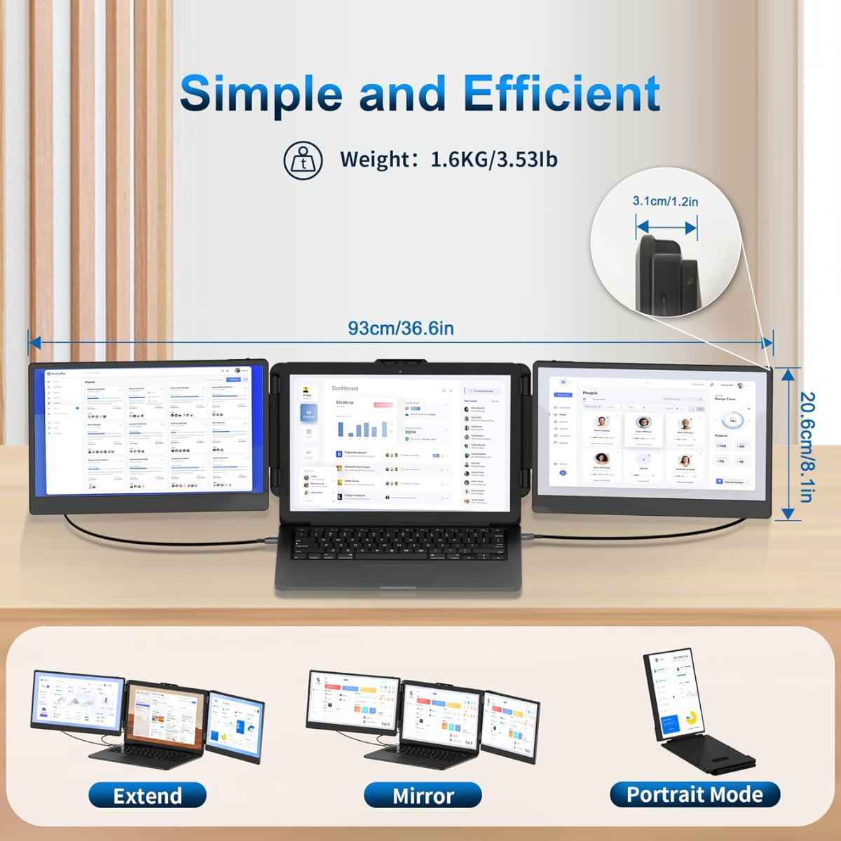 Laptop Screen Extender