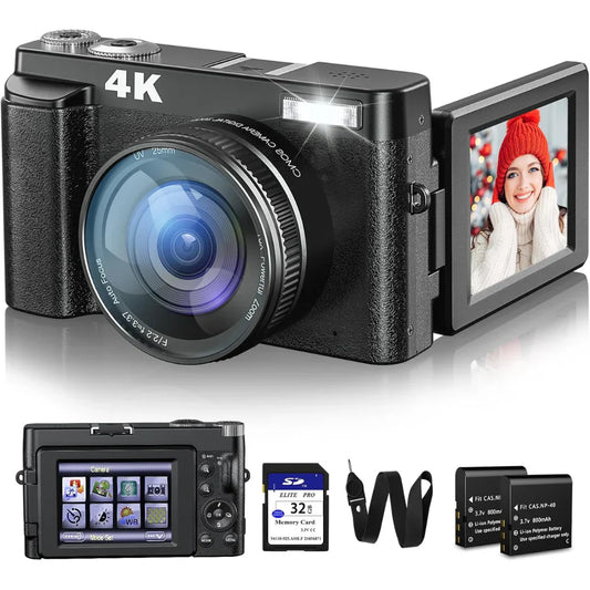4K Digital Retro Camera