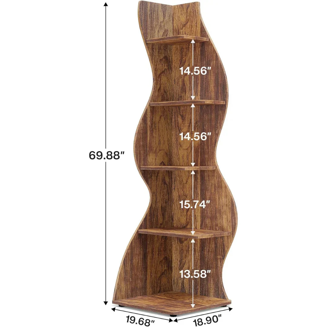 Wavy Corner Shelf