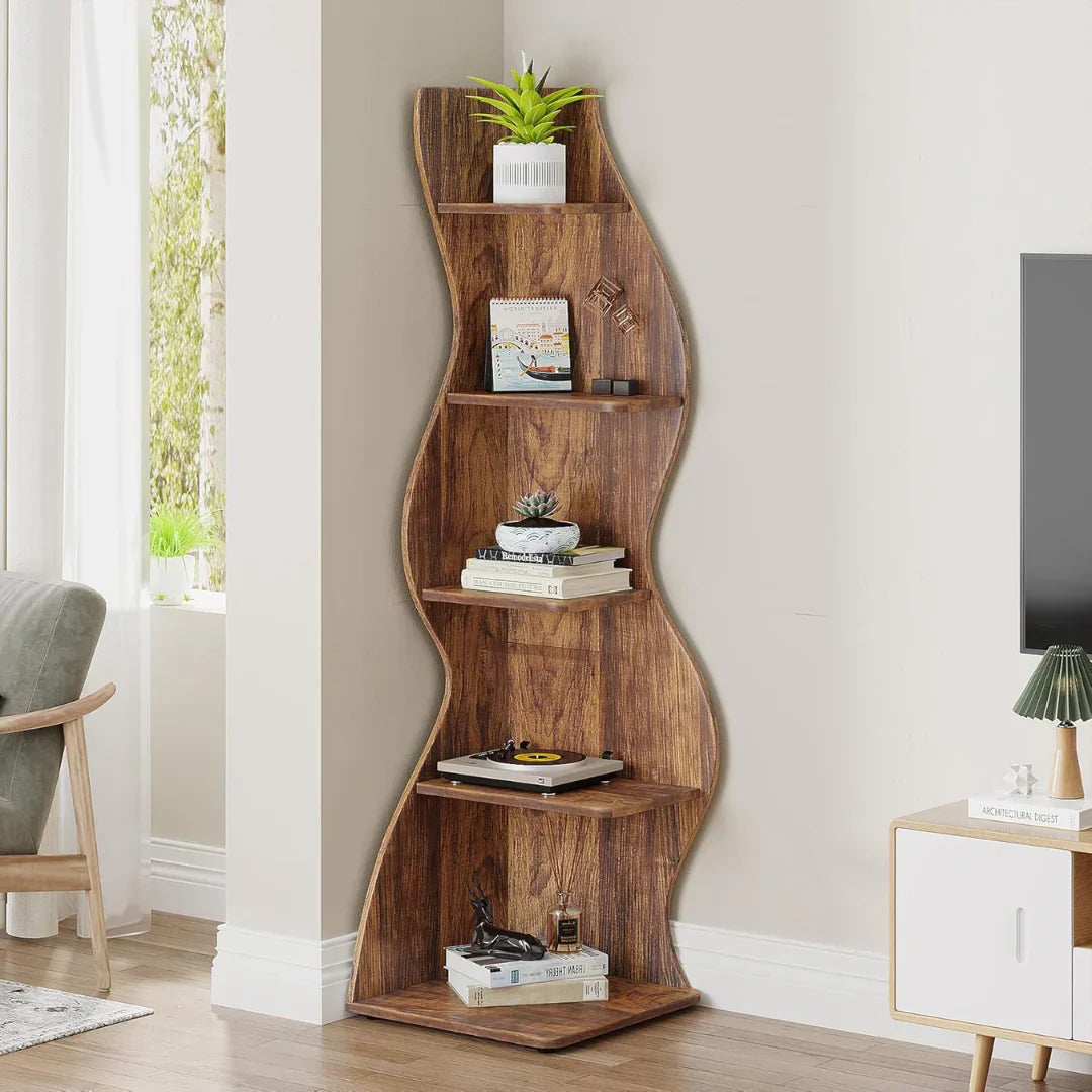 Wavy Corner Shelf