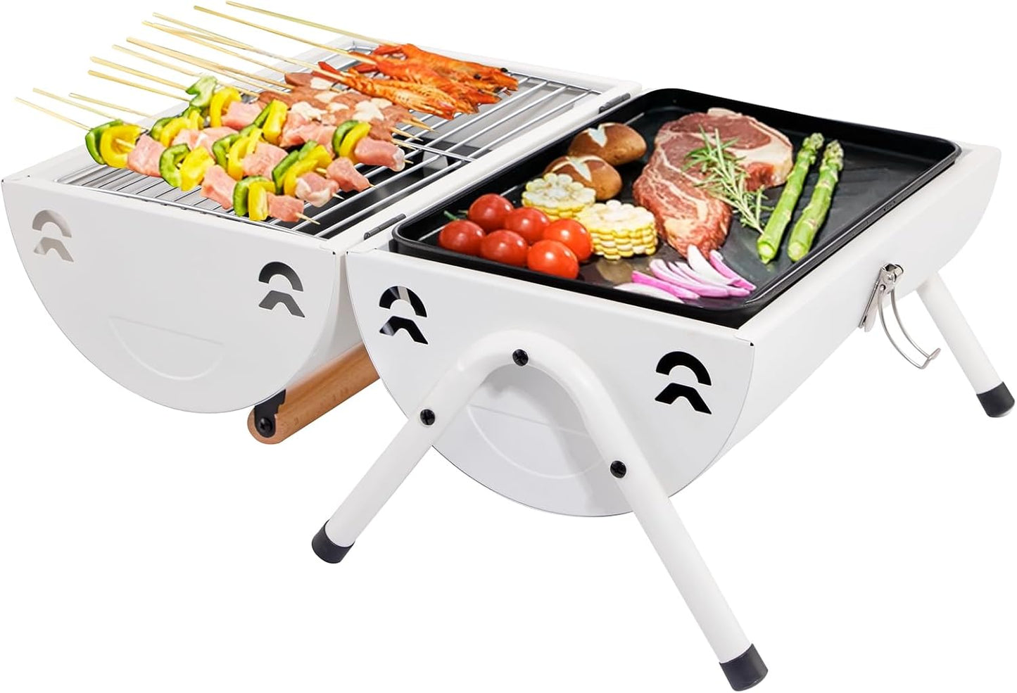 Portable Tabletop Charcoal Grill