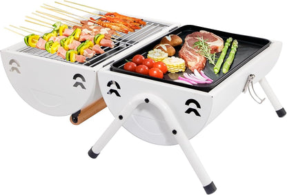 Portable Tabletop Charcoal Grill
