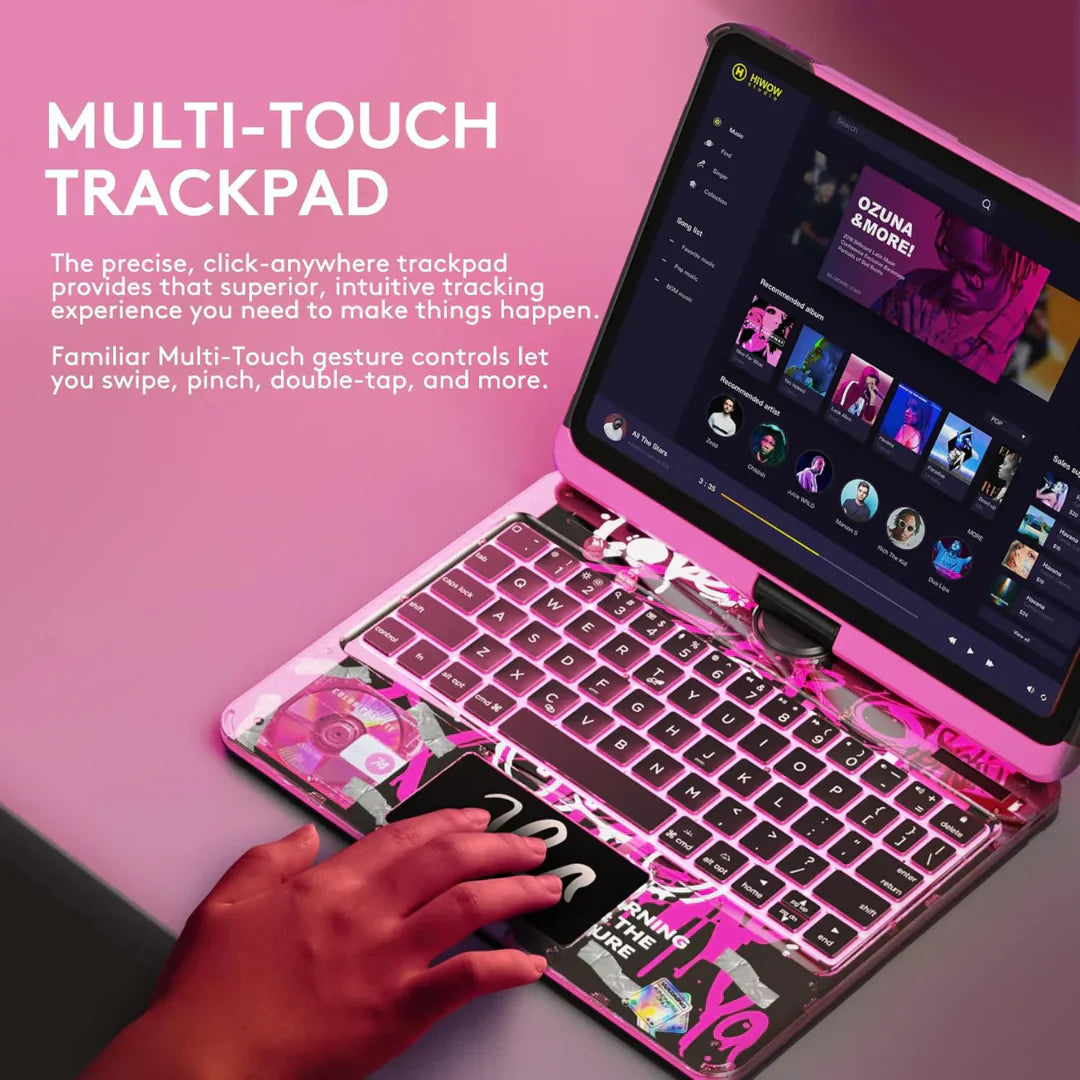 360 Transparent Ipad Keyboard