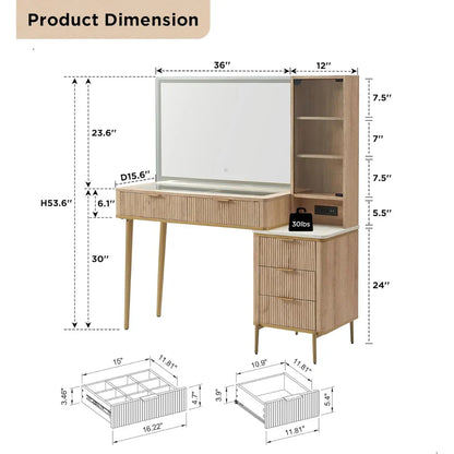 Modern Vanity Desk