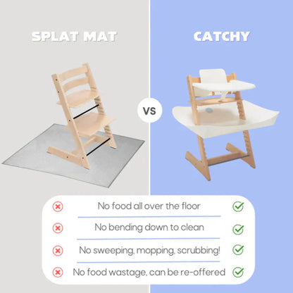 Baby Food Catcher with Chair