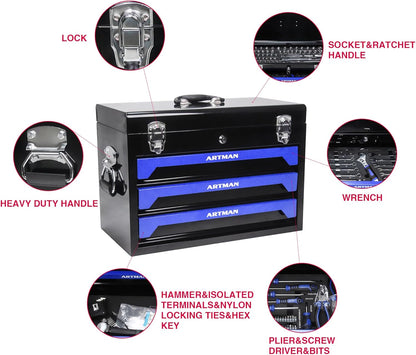 439pcs Mechanical Tool Set