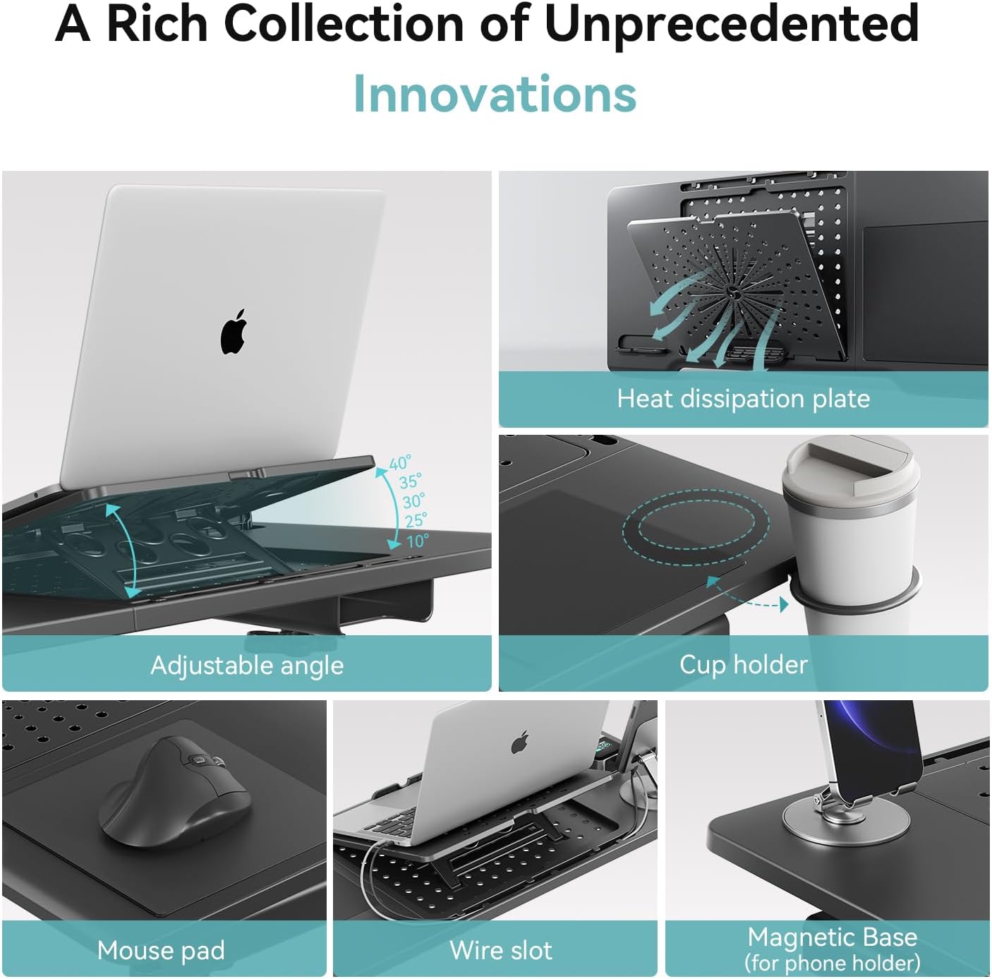 Adjustable Portable Laptop Table
