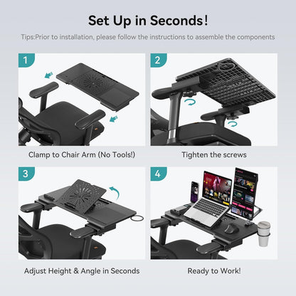 Adjustable Portable Laptop Table