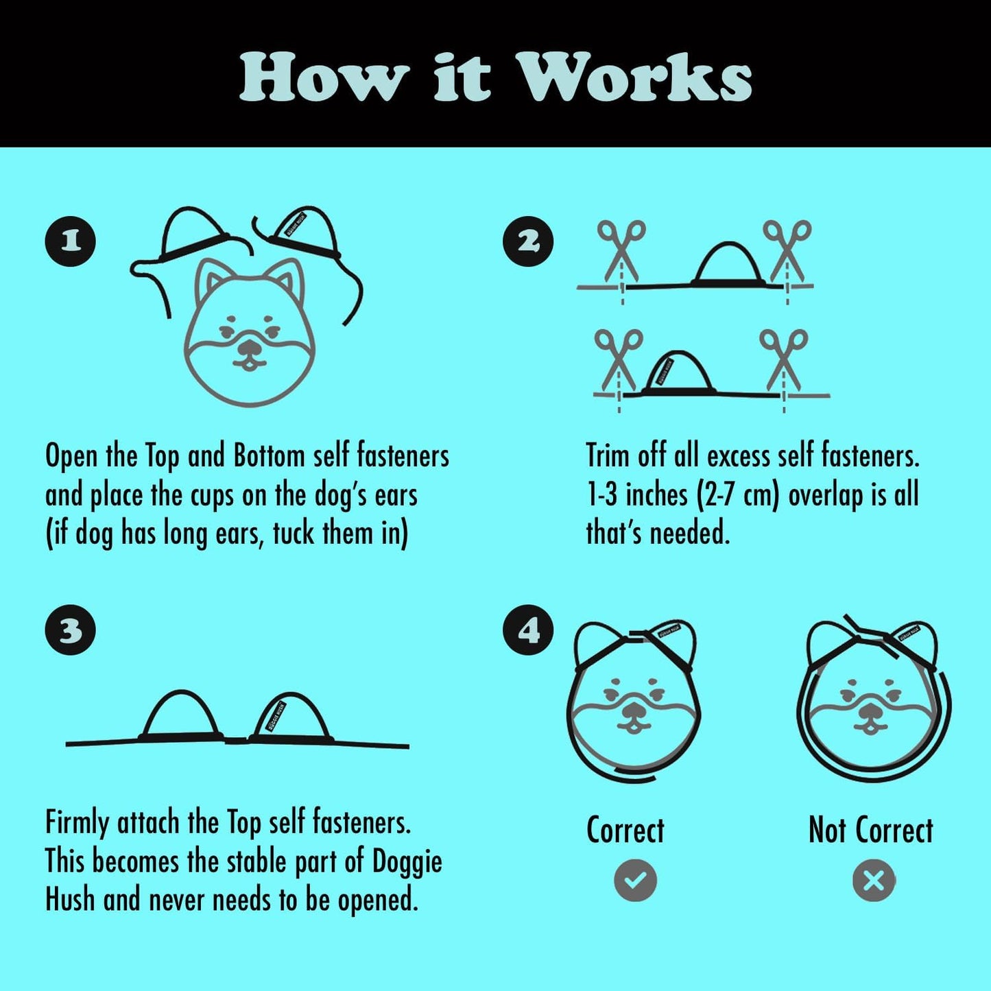 Dog Ear Muffs Noise Protection