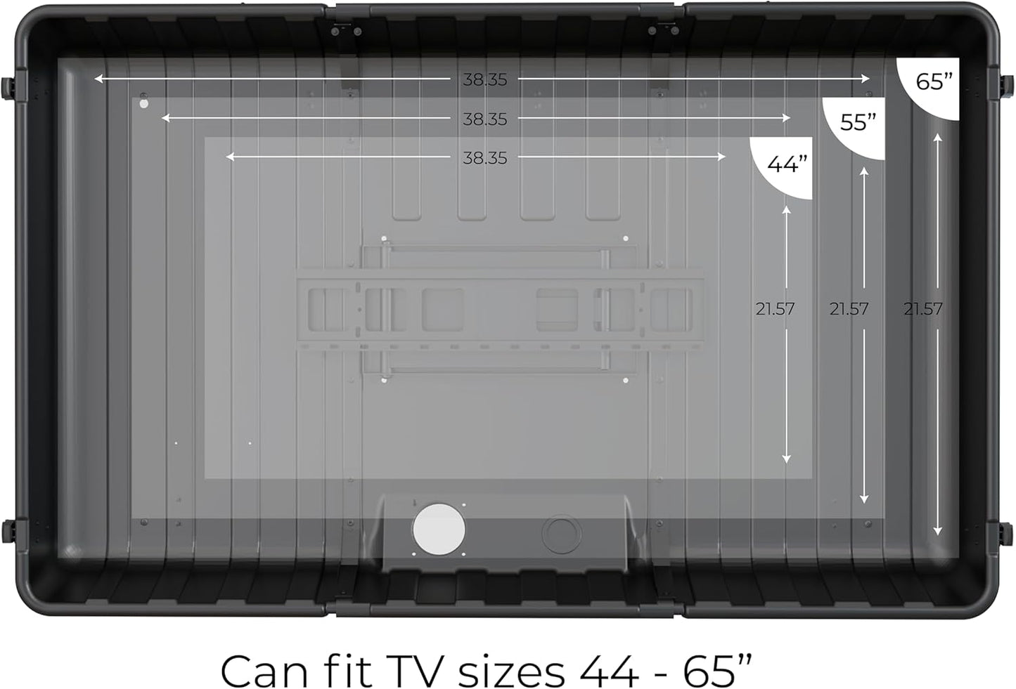 56-65" Outdoor TV Enclosure