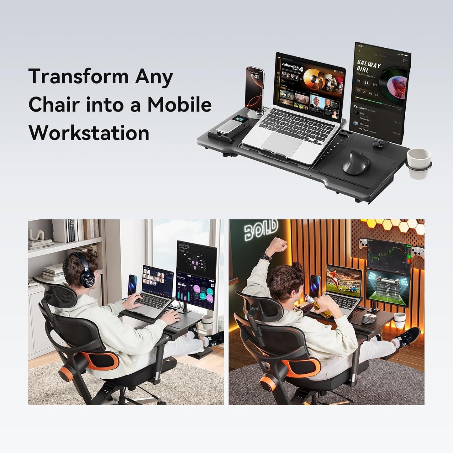 Adjustable Portable Laptop Table