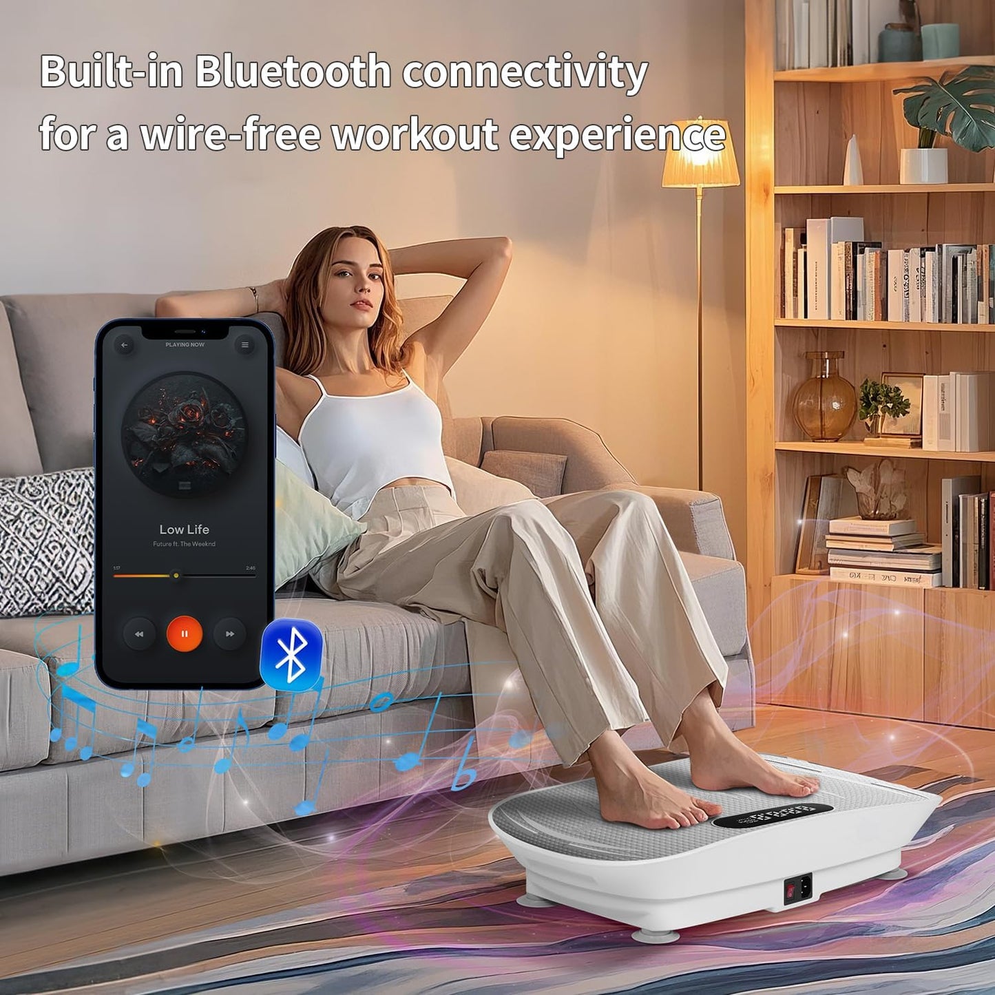 Vibration Plate Whole Body Exercise and Relaxation Machine