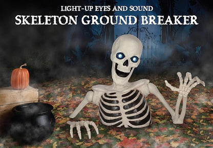 Halloween Giant Skeleton with LED