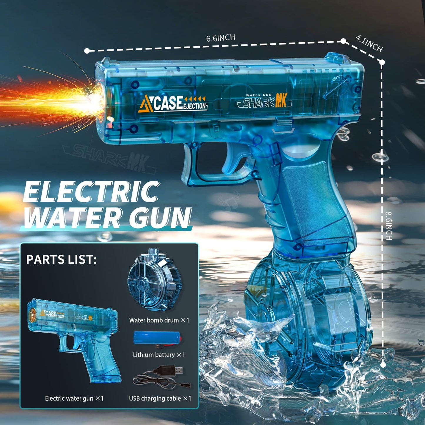 Water Flame Blaster - Pack Of 2