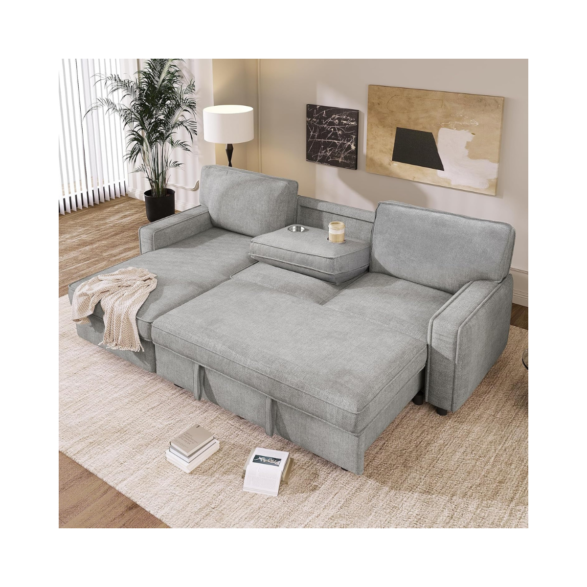 Convertible Sleeper Sofa Bed