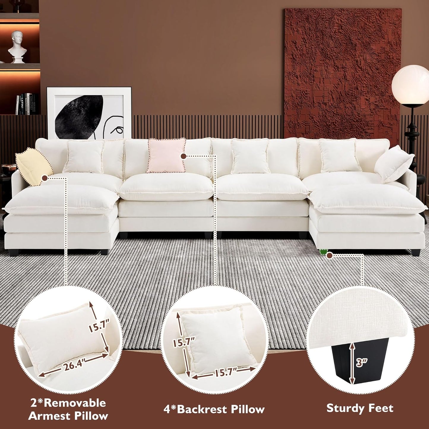 Fluffy Sofa
