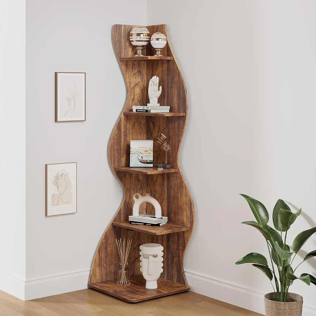 Wavy Corner Shelf