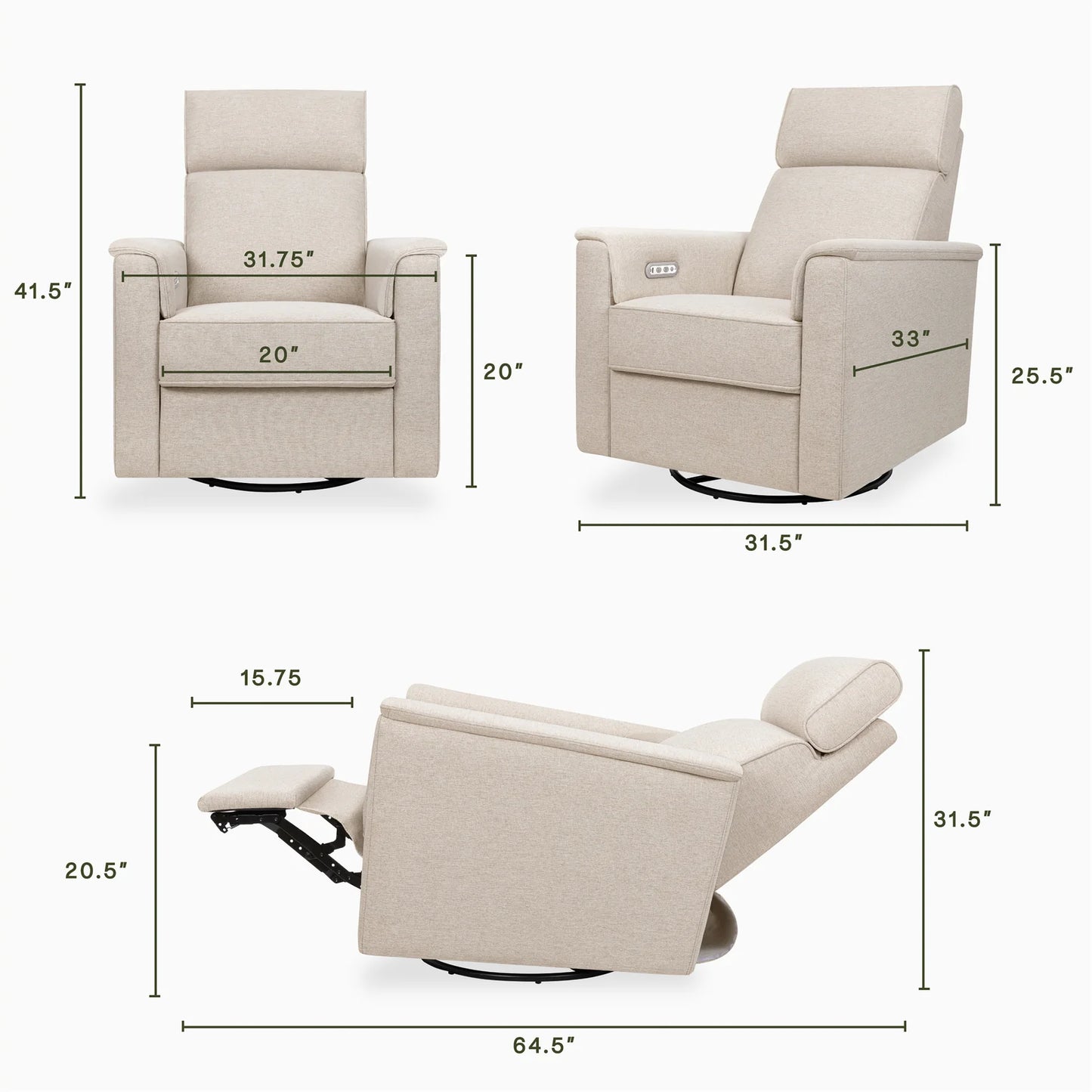 Nursery Rocker Chair