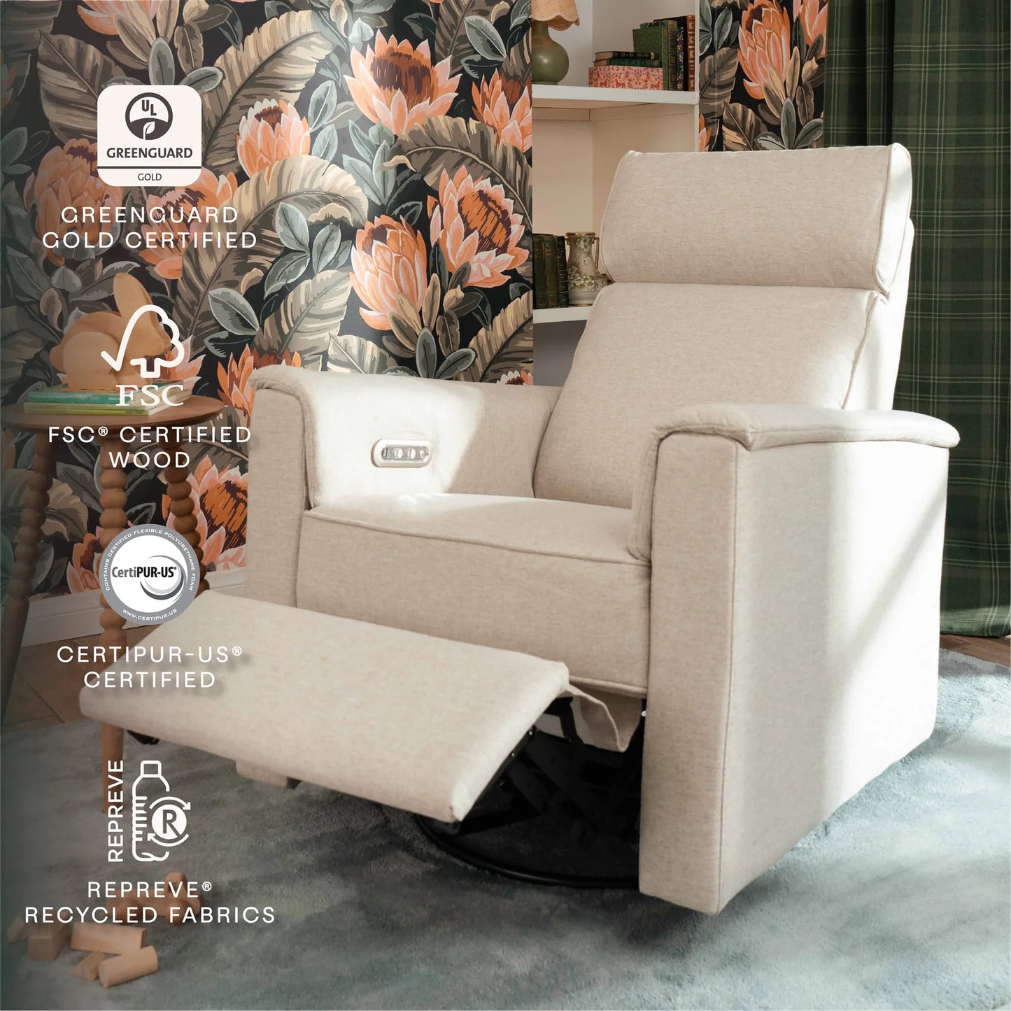 Nursery Rocker Chair